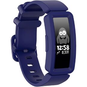 Watbro Compatible with Fitbit Ace 2 Bands for Kids 6+, Soft Silicone Bracelet Accessories Watch Band Repalcement Strap, Colorful Sport Wristbands for Fitbit Ace 2 for Boys Girls