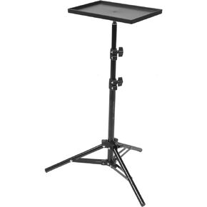 DOITOOL Projector Stand Tripod, Foldable Laptop Tripod, Portable Laptop Stand Projector Stand with Adjustable Height, for Office, Home, Stage or Studio (21.6 x 4.5 x 14.5 Inch)