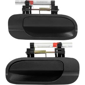 Exterior Door Handles,Rear Door Handles Driver Left Passenger Right Side,Replacement for 2000-2006 for Nissan for Sentra,2pcs Texture Black Handles Replace