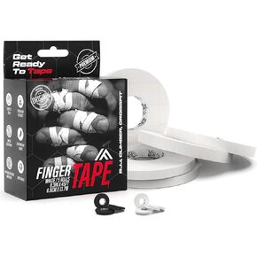 X5 Black Finger Tape Bjj [Easy to Cut] 3" x 45 FT, Black Athletic Tape for fingers, Climbing Tape, Sports Tape for Jiu Jitsu, Judo, Grappling, MMA, VolleyBall, Crossfit, Baseball, Golf