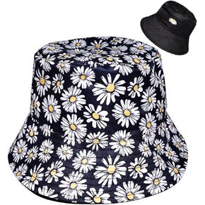 Multi-Style Bucket Hat Fashion Unisex Sun Fisherman's Hat Unisex -Tropical Style