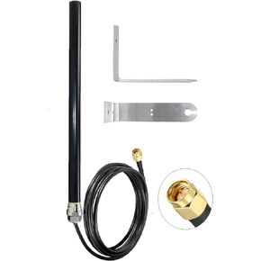 4G 5.8G LTE هوائي طويل المدى الخلوية كاميرا تعقب هوائي جدار جبل ، راوتر بوابة مودم هوائي 32.8ft كابل SMA التوصيل in Kuwait