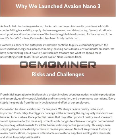 جهاز تعدين بيتكوين الجديد من كانان أفالون نانو 3 بقدرة 140 وات، جهاز تعدين منزلي هادئ للغاية BTC Asic يتضمن PSU (أسود) in Kuwait