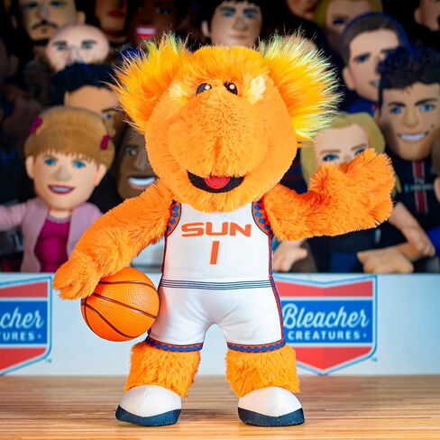 Bleacher Creatures Connecticut Sun Blaze مقاس 10 بوصات من القطيفة - تميمة للعب أو العرض in Saudi Arabia