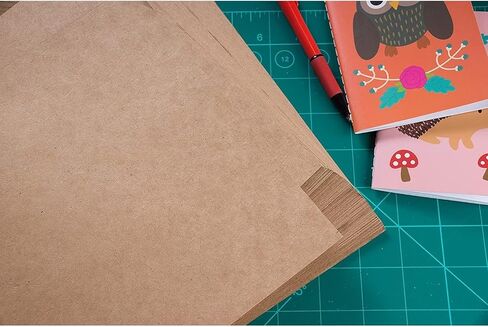 Kraft Stationery Paper, Letter Size (8.5 x 14 in, Brown, 96 Sheets) in Saudi Arabia