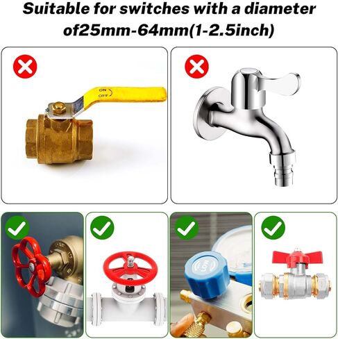 Gate Valve Lockout Device with Coded Lock, Hose Bib Lock for 1 to 2-1/2 in Gate Valve Handles Water Valve Lockout Device Gas Valve Lockout for Outdoor Faucet Knob Water Spigot Hose Lock in Saudi Arabia