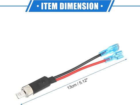 4 قطع H1 ذكر LED المصباح الأمامي محول الأسلاك تسخير المقبس تمديد محول كابل، عالمي لشاحنة السيارة معدن متين فضي اللون in Saudi Arabia