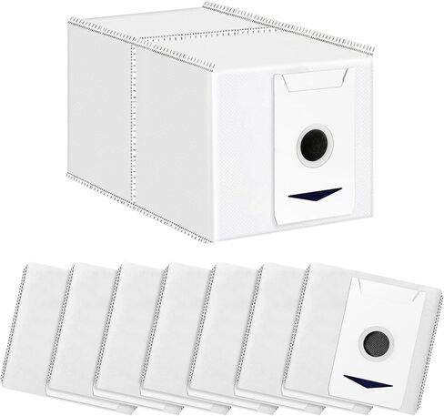 8 قطع بديلة من أكياس الغبار متوافقة مع Yeedi M12 PRO+، أكياس مكنسة كهربائية لـ Ecovacs DEEBOT T30 Pro Omni / T30 Omni، ملحقات قطع غيار منظف المكنسة الروبوتية، سعة كبيرة 3 لتر متينة in Kuwait