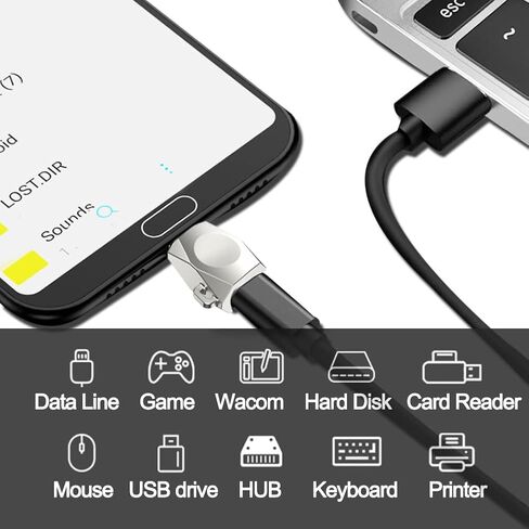 محول من النوع C إلى USB، ومحول USB-C إلى USB 3.0، ومحول USB C ذكر إلى USB أنثى متوافق مع جميع الهواتف المحمولة in Saudi Arabia
