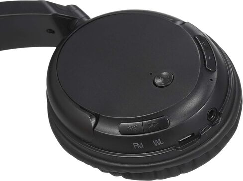 FM Wireless Headphones Over-Ear Music Earphones with Transmitter 3.5mm & RCA Wired Headset Support FM Radio for TV PC Phones MP3 Player in Kuwait