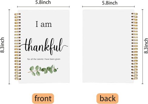 Inspirational Spiral Notebook,Office Accessories Notebook Journal,Inspirational Gifts Notebooks for Women Men Coworkers,Boss Gifts for Women Men,I am Ready Notebook 5.5X8.3 Inch in Saudi Arabia