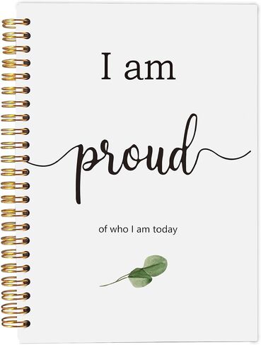 Inspirational Spiral Notebook,Office Accessories Notebook Journal,Inspirational Gifts Notebooks for Women Men Coworkers,Boss Gifts for Women Men,I am Ready Notebook 5.5X8.3 Inch in Saudi Arabia