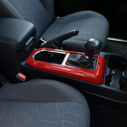 LLKUANG Center Console Gear Panle Frame Cover Trim for Toyota Tacoma 2016-2020 Car Accessory (red) in Saudi Arabia