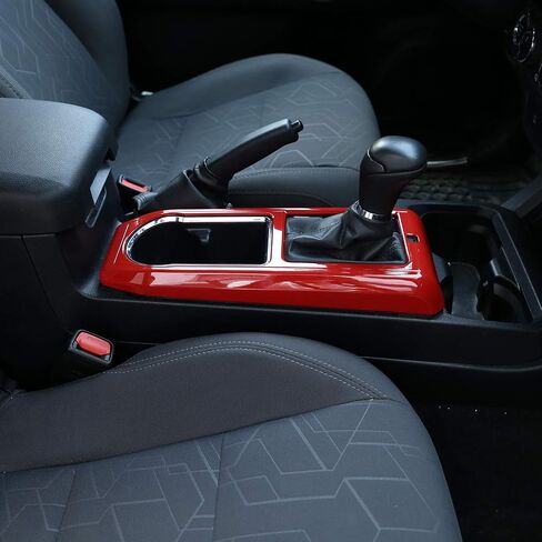 LLKUANG Center Console Gear Panle Frame Cover Trim for Toyota Tacoma 2016-2020 Car Accessory (red) in Saudi Arabia