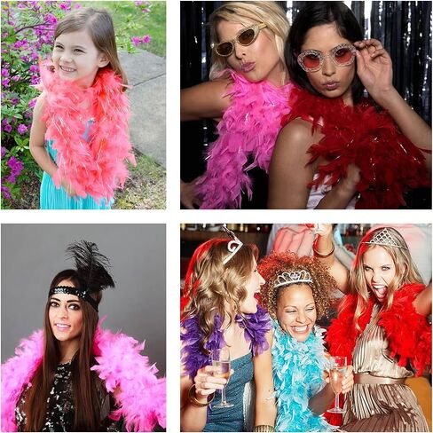 Feather Boa 80 Gram Chandelle Boas 2 Yards in Kuwait