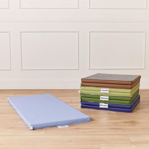 ECR4Kids SoftZone Folding Rainbow Rest Mats, Classroom Furniture, Contemporary, 5-Piece in Saudi Arabia