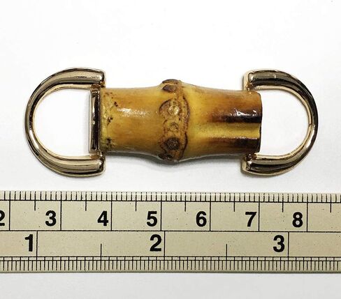 قطعتان من مشبك إغلاق معدني من الخيزران، موصل معدني، مشبك حذاء، مشابك معدنية، 2-3/8 بوصة × 7/8 بوصة، TR-10036b in Kuwait