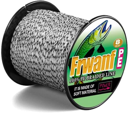 8 Strand Braided Fishing Line - Colorfast - Zero Stretch - High Strength - Abrasion Resistant Braided Line - Thousands of Choices in 9 Colors - Professional Performance in Salt or Fresh Water in Saudi Arabia