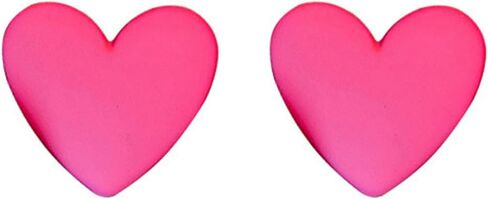 Boho Acrylic Love Heart Stud Earrings for Women,Unique Lover Heart Earrings Valentine's Day Wedding Birthday Jewelry Gifts in Kuwait