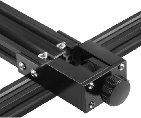 3D Printer Upgrade CR10 2040 Y axis Synchronous Belt Stretch Straighten Tensioner Kit for Creality CR-10, CR-10 V2, CR-10 V3 CS10S, CS30 Aluminum Profiles 20x40mm (Black) in Saudi Arabia