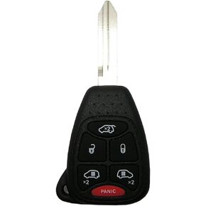 cciyu X 1 Flip Key Fob with Key Blade 6 buttons Replacement for 04 05 06 07 for Chrysler Town andamp Country for Dodge for Caravan for Caravan Series with FCC M3N5WY72XX