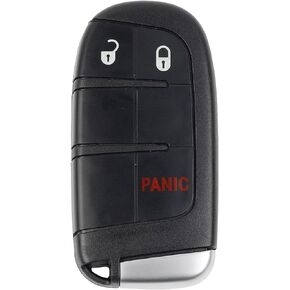Dasbecan Key Fob Replacement Keyless Entry Remote for Chrysler 300 2011- 2018, Dodge Charger 2011-2018, Challenger 2015-2018, Dart 2014-2016, Journey 2011-2020 Replaces M3N-40821302 3 Buttons