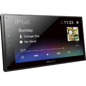 Pioneer DMH-342EX 6.8'' Touchscreen Digital Media Receiver Compatible with Alexa, Bluetooth, Smartphones (Renewed), Green
