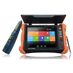 Anpviz 8K 32MP 12MP CCTV Tester, 8 Inch IP Camera Tester with PoE+ CCTV Camera Tester, 4K 8MP TVI/CVI/AHD/SDI/CVBS CCTV Monitor Support DMM,OPM,VLS,TDR,Network Tools,WiFi,HDMI, X9-MOVTADHS
