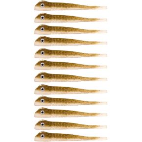 BAITFUEL The Drifter المملوء بجل تركيبة X55 فائق الشحن: تقنية رائحة السمك مع عوامل جذب قوية | 2.75 بوصة، لون جوبي، عبوتان
