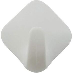 interDesign Self-Adhesive Diamond Hook, White