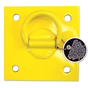 Guardian Fall Protection 00600 CB-1-B Bolt-On Wall Anchor 6-Inch by 6-Inch Yellow