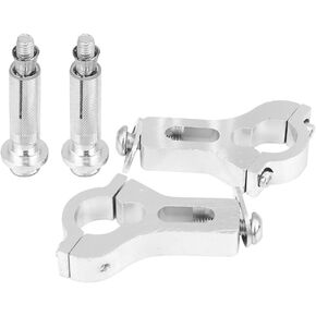 KIMISS 22mm Motorcycle Hand Guard Handguards Fat Clamp Mounting Kit for 22mm Modified Handlebar Motorbike