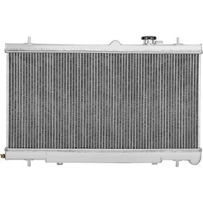 BDFHYK 2ROW-40mm ‎45111FE091 Aluminum Radiator Compatible with for 2005-2006 Saab 9-2X H4 2.0L/H4 2.5L,2004-2006 Subaru Baja H4 2.5L,2003-2007 Subaru Impreza H4 2.0L/H4 2.5L