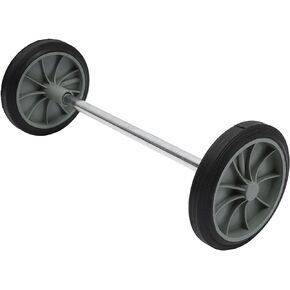 DOITOOL Trash Garbage bin Wheels Replacement Can Replacement Wheel Garbage Can Wheel Rubber Pulley Wheel Garbage Bin Wheels Replacement Parts