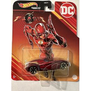 Hot Wheels Character Cars Vehículo de juguete Flash -DC para niños de 3 años en adelante