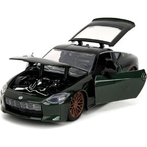 2023 Z Dark Green Metallic with Black Top Fast X (2023) Movie Series 1/24 Diecast Model Car by Jada 34791