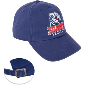 Desert Cactus Belmont University Baseball Hat Bruins BU Brimmed Embroirderd Hats Cap Adjustable Cloth Strap Adult (Style 1) Blue