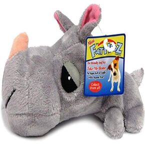 Plush Mini Rhino Dog Toy