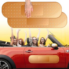 24 x 6.6 Inches Giant Car Bumper Sticker Large Bandage Decal for Car Truck Vehicle Window Funny Decals Automotive Decals