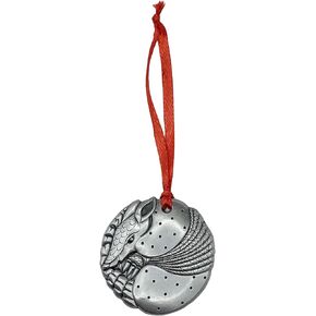 Armadillo Pewter Ornament Aardvark Charm Travel Souvenir Texas Souvenir Ornament