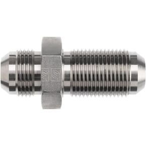 برينان 2700-04-04-SS، تركيب أنبوب JIC من الفولاذ المقاوم للصدأ، حاجز 04MJ-04MJ، أنبوب OD 1/4 بوصة، ذكر in Saudi Arabia