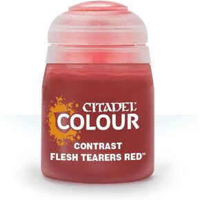 Games Workshop Citadel Pot de Peinture - Contrast Flesh Tearers Red (18ml)