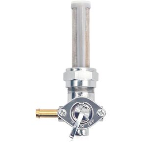 22mm Petcock Fuel Valve Shut Off Tank Switch Fits For Harley Davidson Sportster Big Twin Dyna Electra Glide Heritage Softail Springer Low Rider Tour Glide Repl.# 62167-81 62168-81 62163-75