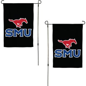 Desert Cactus Southern Methodist University Garden Flag SMU Mustangs Banner 100% Polyester (Design A)