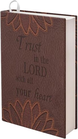 Embossed Leather Sunflower Hardcover Book Cover Sleeve - Washable and Stretchable with Ribbon Bookmark, Fits 9-11 Inch Books, Perfect Gift for Kids in Saudi Arabia