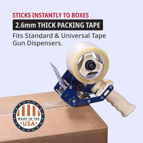 Tape Logic 2 Inch x 110 Yards Tan Acrylic Packing Tape, 2.6 Mil Thick, Pack of 6 Rolls, for Packaging, Shipping, Moving, Home and Office in Saudi Arabia