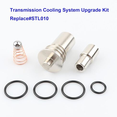 طقم ترقية صمام تجاوز تدفق التبريد الفائق STL010 متوافق مع كاديلاك تشيفي جي إم سي 2014-Up 6L80 6L80E 6L90 6L90E، 2016-Up 8L80 8L90 8L90E، يناسب أيضًا نظام تبريد نقل شاحنات السيارات 10L90 in Kuwait