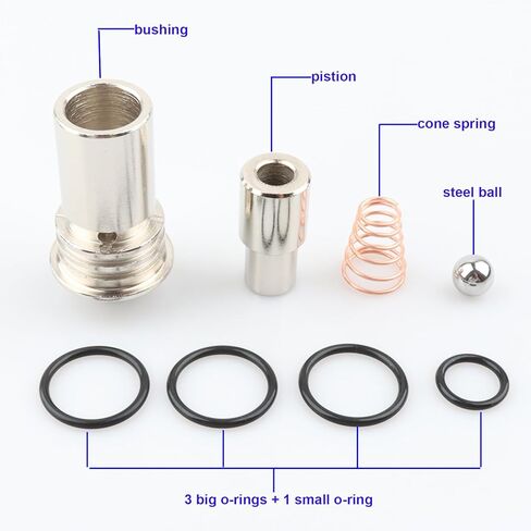 طقم ترقية صمام تجاوز تدفق التبريد الفائق STL010 متوافق مع كاديلاك تشيفي جي إم سي 2014-Up 6L80 6L80E 6L90 6L90E، 2016-Up 8L80 8L90 8L90E، يناسب أيضًا نظام تبريد نقل شاحنات السيارات 10L90 in Kuwait
