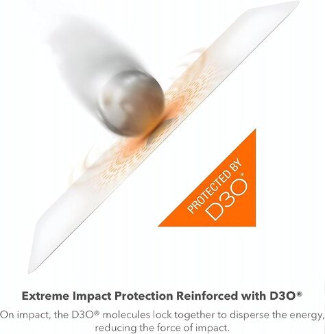 ZAGG InvisibleShield Fusion Curve لهاتف Samsung Galaxy S22 Ultra - حماية شاشة هجينة مرنة - معززة بـ D3O - حماية شديدة من الصدمات والخدوش - للشاشات المنحنية - سلسلة مفاتيح LED in Saudi Arabia