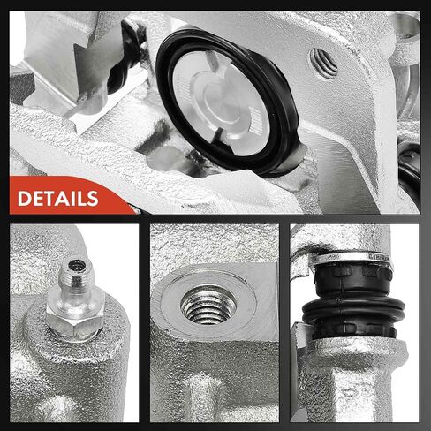 A-Premium Disc Brake Caliper Assembly with Bracket Compatible with Select Ford Models - Mustang 1994 1995 1996 1997 1998, Coupe/Convertible - Rear Left Driver Side in Saudi Arabia